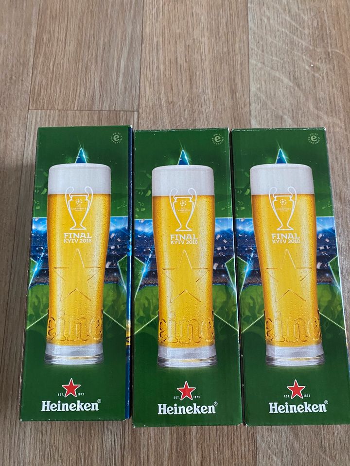 Heineken Gläser UEFA Champions League „FINAL KYIV 2018“ in Rotenburg (Wümme)