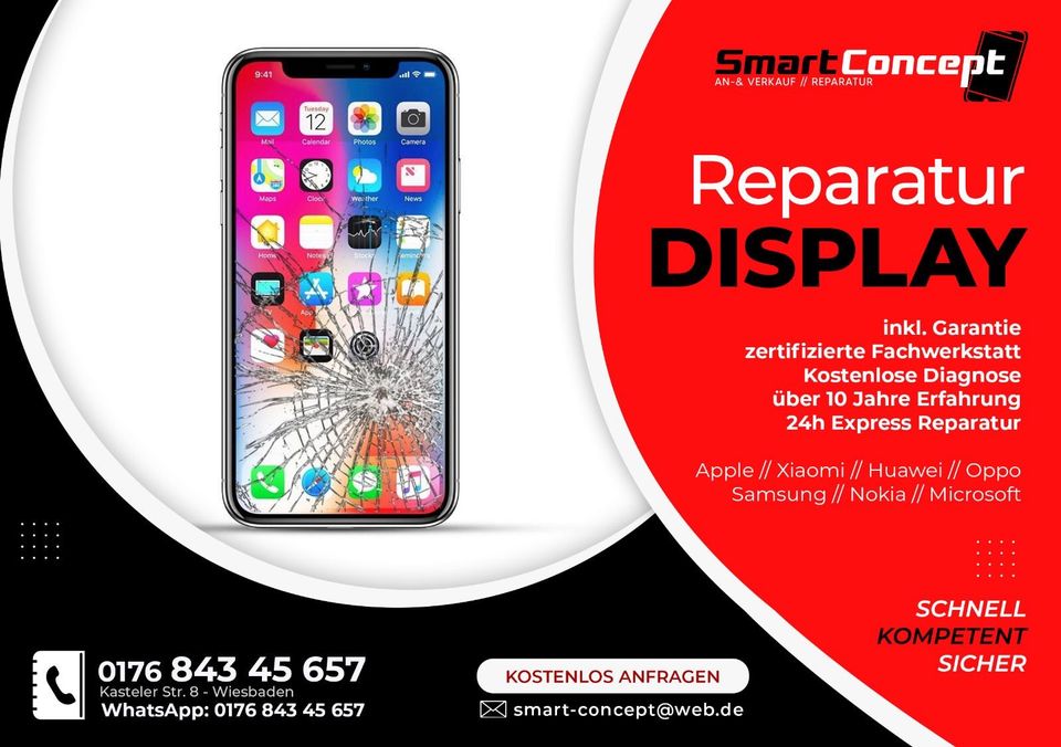 Apple iPhone 14 Pro / 14 Pro Max Original Display Reparatur in Wiesbaden