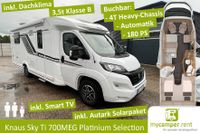 Deluxe Wohnmobil mieten Knaus Sky Ti 700MEG Platinum Selection Autark Solar - Automatik 9-Gang mit 180 PS Diesel - Dachklima- - Raumbad - Längsbetten - Sat und Smart TV VOLL auch als 4T Nordrhein-Westfalen - Kerken Vorschau