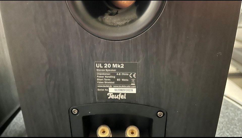 Teufel Soundsystem IP 42 CR, 2 x UL 20 Mk2, 1 x US 2110 in Wald-Michelbach