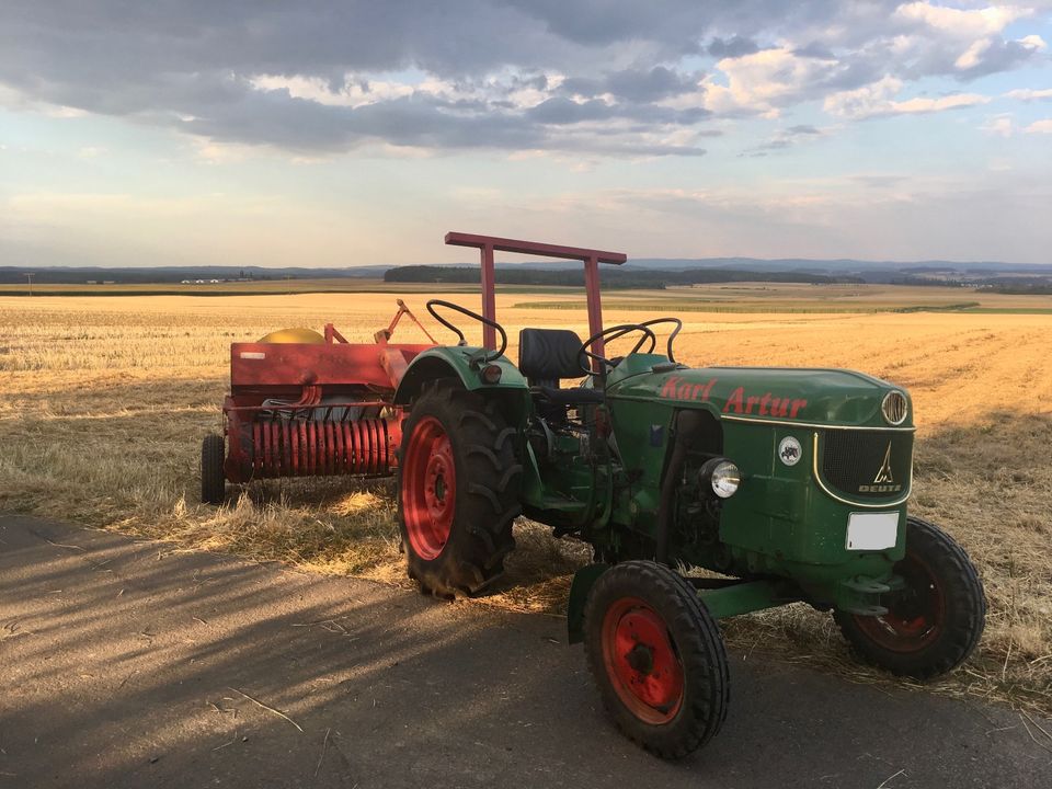 Heu in kleinen HD Ballen - Heuballen Ernte 2024 - ab Wiese in Hungen