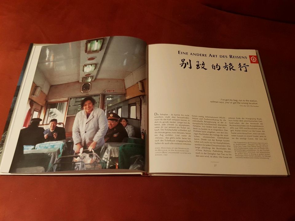 Buch Mit Volldampf durch China Eisenbahn Lokomotive Zug Lok in Wunstorf