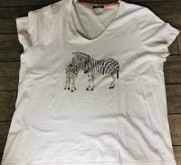 Große Größe 48/50; T-Shirt weiß/Muster; Olsen Bayern - Eichenau Vorschau