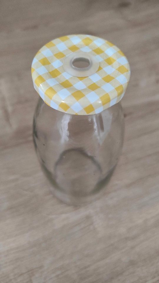 Glasflaschen für Trinkhalme, Vase in Jockgrim