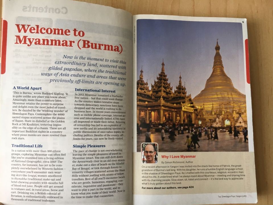 Südost-Asien Lonely Planet Reiseführer Myanmar Burma Polyglott in Langweid am Lech