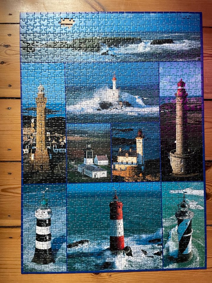 1000 Teile Ravensburger Puzzle Leuchtturm/ Meer in Berlin