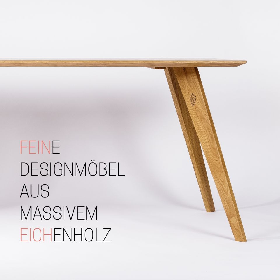 Tisch | Küchentisch | Kleiner Esstisch | Designtisch | Eiche in Endingen