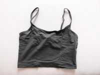 Shirt crop top Bustier grau dunkel bauchfrei s 36 34 Oberteil Hannover - Südstadt-Bult Vorschau