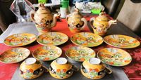 Asiatisches Chinesisches Teeservice mit Blattgold Nordrhein-Westfalen - Geseke Vorschau