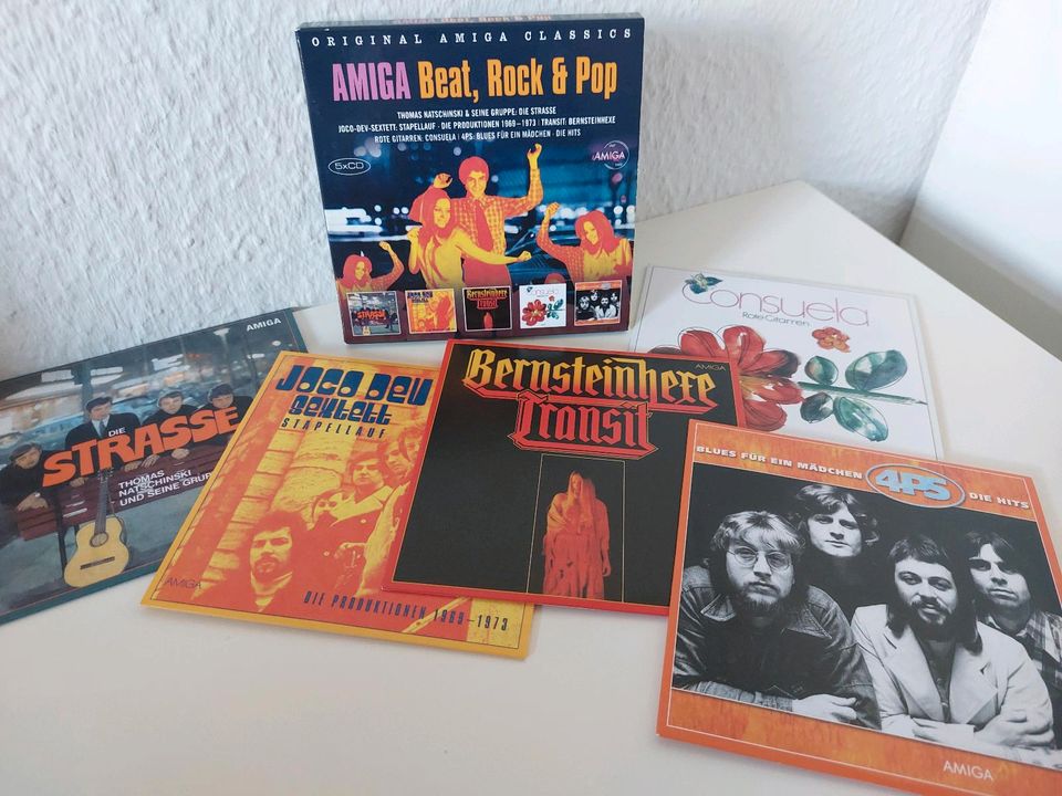 AMIGA Beat, Rock & Pop 5 CD Box in Merseburg