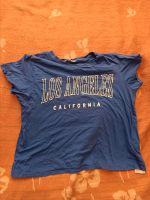 Blaues los Angeles T-Shirt Hannover - Mitte Vorschau