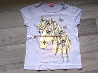 T-Shirt Pferd Gr. 92, mit Glitzer, wie neu Sachsen - Penig Vorschau