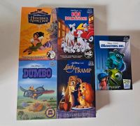 Disney Pins VHS * Dumbo, Monster AG, Susi & Strolch, etc. Nordrhein-Westfalen - Gelsenkirchen Vorschau