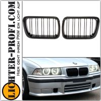 Kühlergrill schwarz Glanz für BMW 3er E36 Facelift ab Bj 1996 Hessen - Calden Vorschau