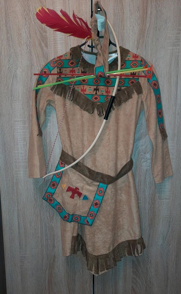 Indianer Kostüm 140 in Wolmirstedt
