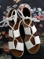 Sandalen Maca Kitzbühel weiß Echtleder Thüringen - Ilmenau Vorschau