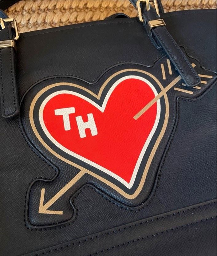 ♥️ Tommy Hilfiger „Herz“ Handtasche Umhängetasche Shopper in Bad Sooden-Allendorf