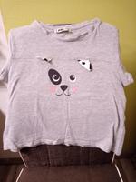 Kurzarm T-Shirt grau mit Hundeohren Gr. M New Yorker Hund Sachsen - Neusalza-Spremberg Vorschau