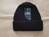 Beanie Mütze Mixed-Wool Einheitsgröße Damen Herren Schwarz u. Bla Niedersachsen - Rhumspringe Vorschau