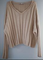 Zara Pullover Creme Beige nude 40 L einfarbig gestrickt. Baden-Württemberg - Steinenbronn Vorschau