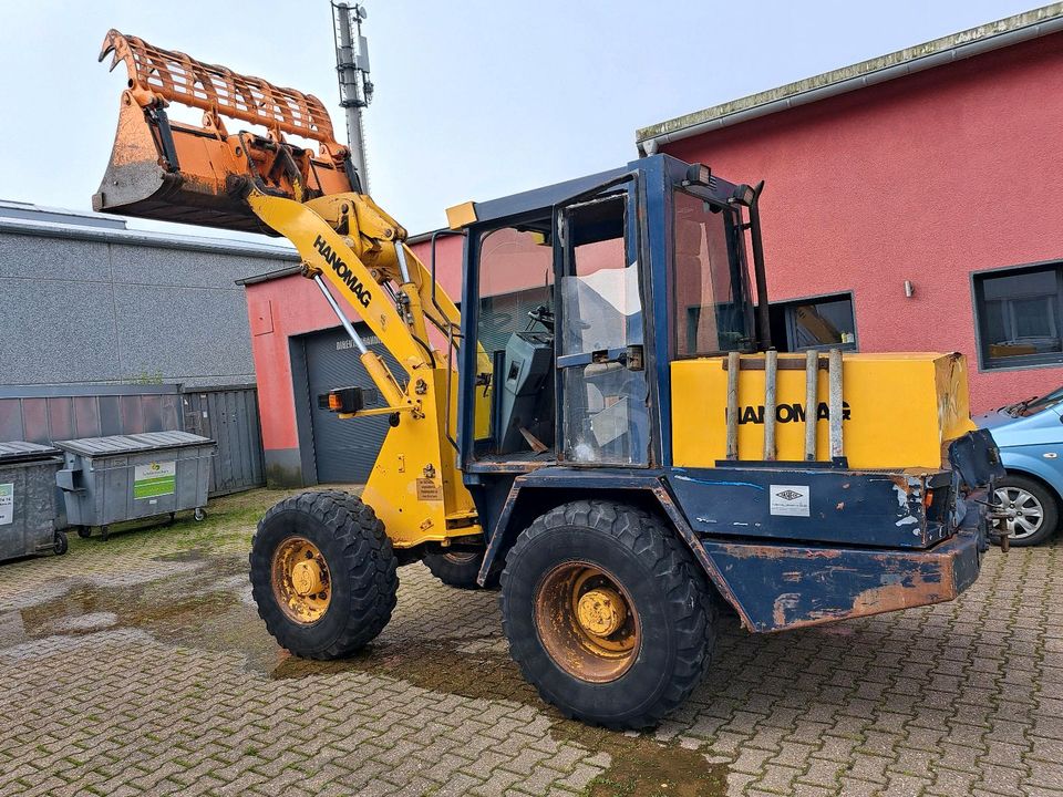 Hanomag 20F Radlader in Stolberg (Rhld)