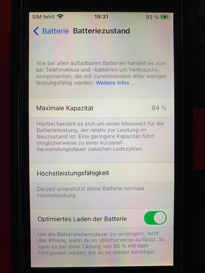 iPhone SE 32 GB wie NEU in Wernigerode