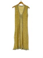 Vintage Mesh Kleid Gold Damen Strand Sommer Bohemian Kr. München - Ottobrunn Vorschau