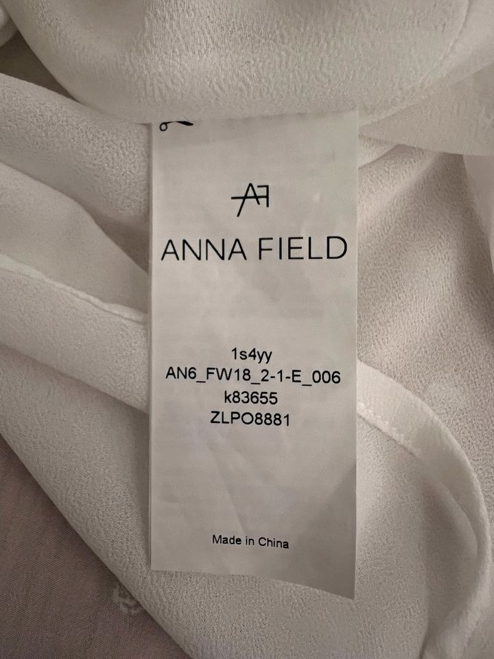 NEU*Anna Field*Bluse*weiß silber*34 in Hannover