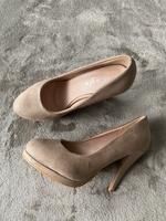 Absatzschuhe beige Niedersachsen - Osnabrück Vorschau