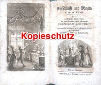 Antiquität Buch „Aufschlüsse zur Magie“ dritter Theil Bayern - Wörthsee Vorschau