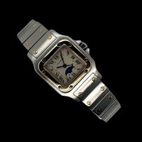 Cartier Santos Galbée Mondphase Datum Papiere Ref.119902/W20008C4 Bayern - Ebersberg Vorschau