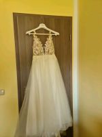 Brautkleid, Hochzeitskleid mit Spitze und Tüllrock Thüringen - Schwaara Vorschau
