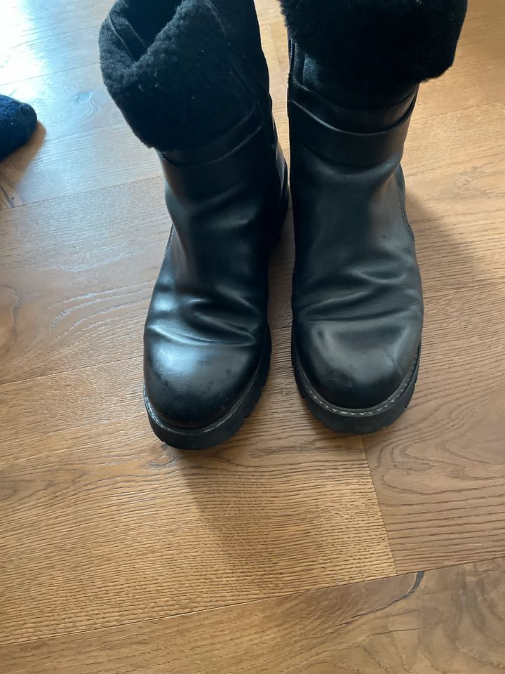 AGL 41 boots schwarz must have biker stiefelette in Trier