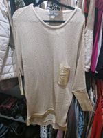 Longpullover ausgefallen beige/gold Gr. 40/42 Neu Nordrhein-Westfalen - Verl Vorschau