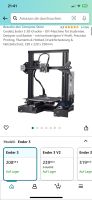 Ender 3 Pro 3D Drucker + Druckbett Bayern - Neu Ulm Vorschau