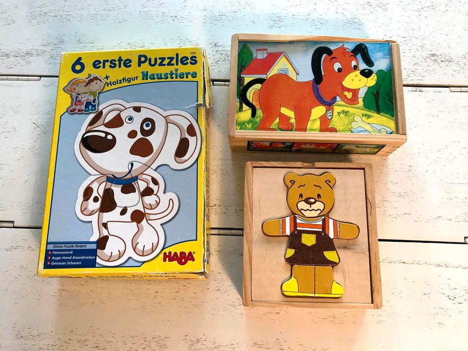 Spielzeug, Lernspiele, Erste Puzzle in Osterwieck