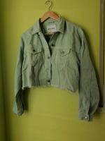 mintgrün Review Cropped Jeansjacke mit Pattentaschen Frankfurt am Main - Nordend Vorschau