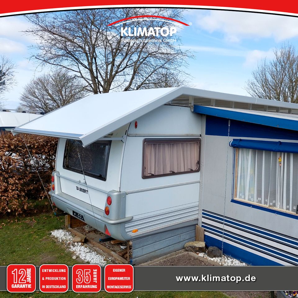 Wohnwagen Schutzdach CARATOP 300 x 600 cm von KLIMATOP Wetterschutz in Bückeburg