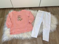 Süßes Set Hunde Pullover rosa Leggings weiß 104 Blumen Baden-Württemberg - Sulz Vorschau