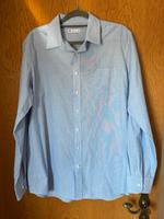 Herren Hemd hellblau blau Regular Fit L Leinenoptik wie neu Kr. Altötting - Haiming Vorschau
