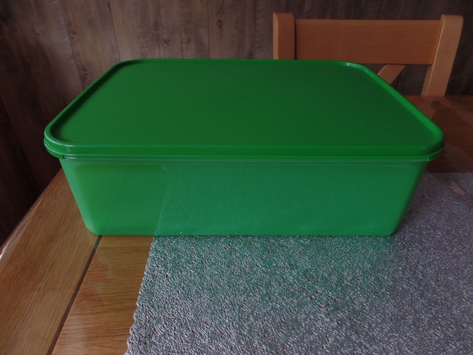 Tupperware Superstar Vorratsdose 9,4l Eidgenosse Kompaktus grün g in Andernach