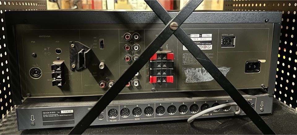 REVOX B 285 Receiver & B 203 Timer Controller in Frankfurt am Main