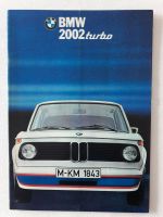 Prospekt Brochure BMW 2002 turbo ORIGINAL TOPRARITÄT deutsch 1974 Baden-Württemberg - Karlsruhe Vorschau