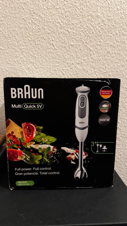 Amazon.de: Braun MultiQuick 5 Pro MQ55755M, Stabmixer mit 25