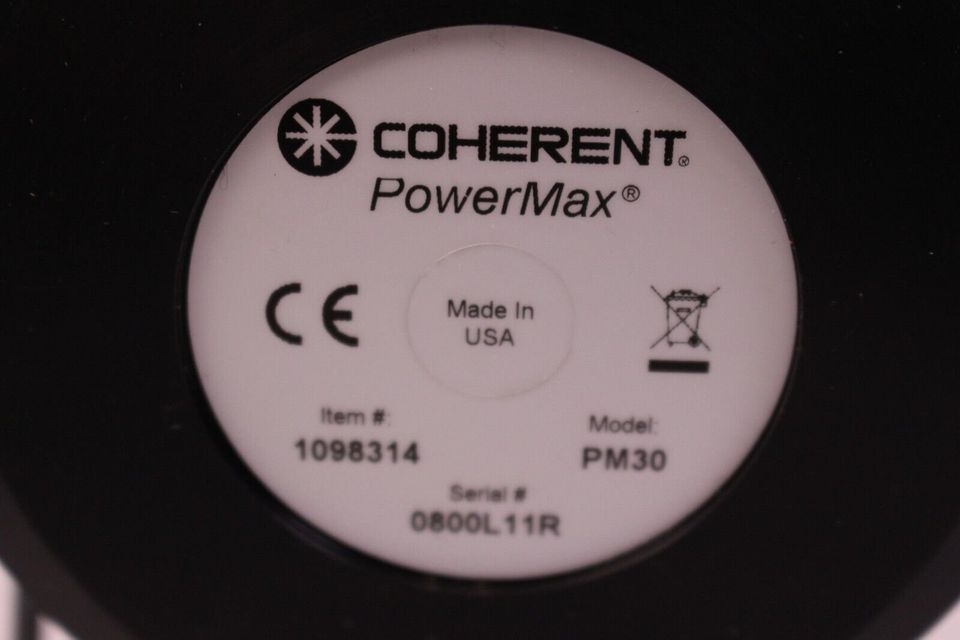 Coherent PM30 Laserleistungssensor Luftgekühlt Messung CW-Laser in Dresden