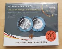 10 € Münze 2021 PP Spiegelglanz "Auf dem Wasser" Prägestätte F Niedersachsen - Hagenburg Vorschau