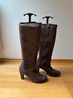Dunkelbraune Tamaris Stiefel Absatz Gr 38 Bayern - Schwabhausen Vorschau