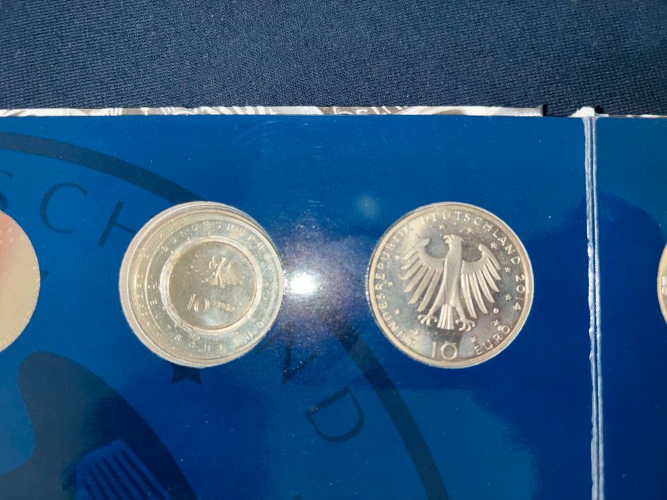 Diverse 10€ Münzen in Halle