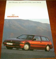 1986 Prospekt HONDA ACCORD EX / EXi AERO DECK! Portofrei! Nordrhein-Westfalen - Moers Vorschau