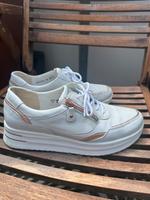 Waldläufer Sneaker weiß/roségold Größe 42 Niedersachsen - Kirchlinteln Vorschau